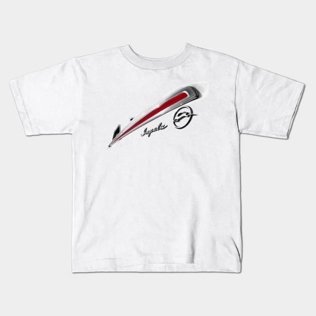 1962 Chevy Impala detail Kids T-Shirt by mal_photography